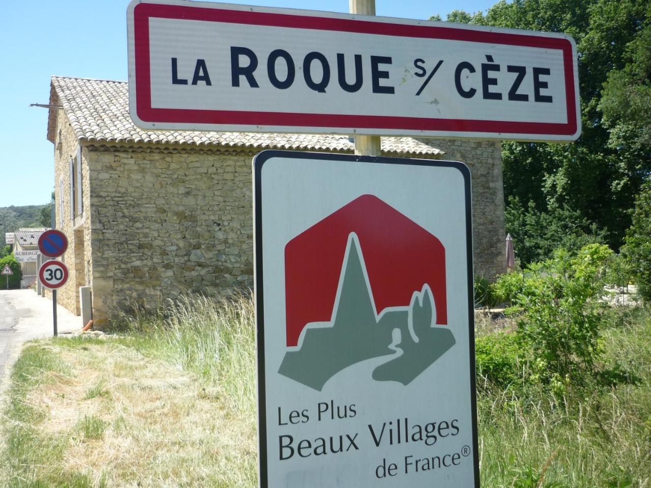 Le Gite De Montagnac La Roque-sur-Cèze Exterior foto